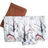 2 musselinas 65 cm veado bronze Muslins Siepdesign