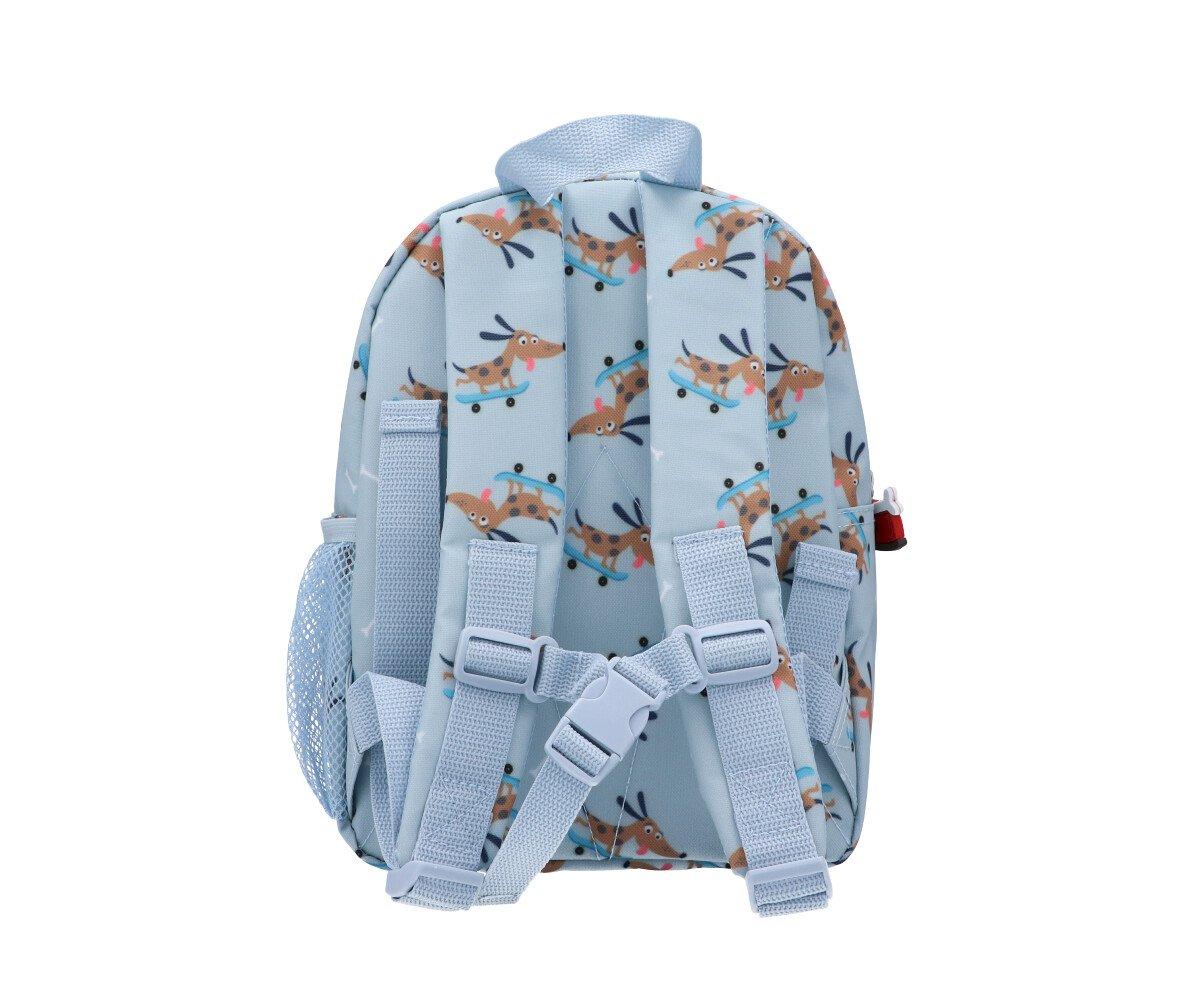 Mochila infantil skater dog Backpack tutete
