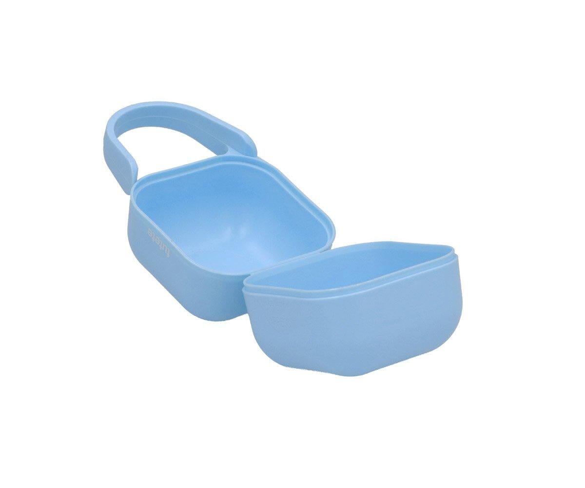 Caixa p/ guardar chuchas azul case tutete