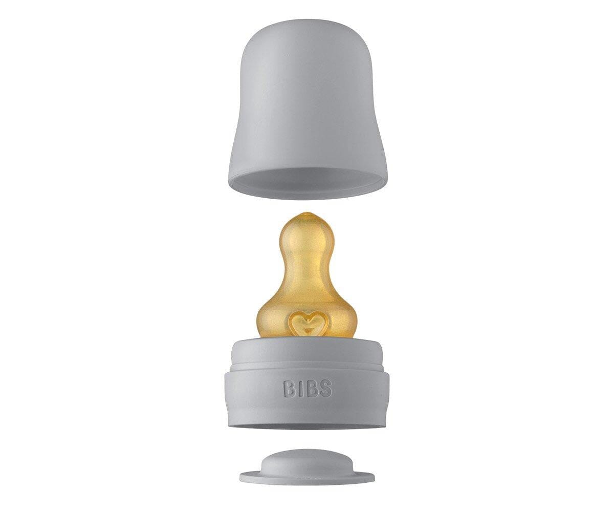 Biberão de vidro 110 ml + conjunto cloud BIBS Biberão BIBS