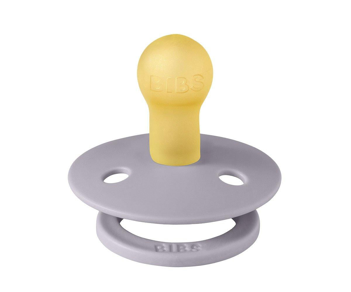 BIBS pacifier 2-pack fossil grey | mauve Pacifier BIBS