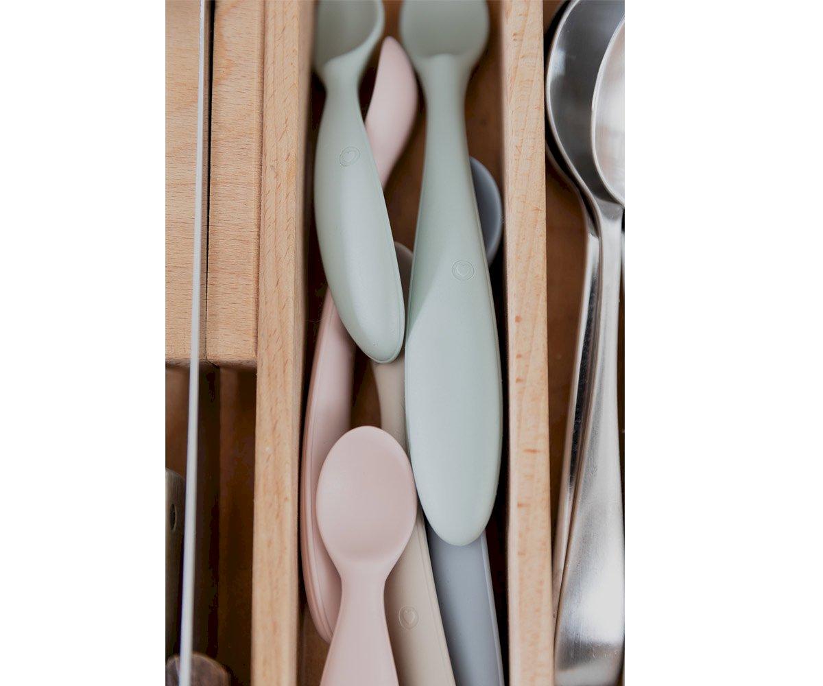 2 colheres BIBS sage dinnerware BIBS