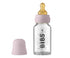 Biberão de vidro 110 ml + conjunto dusky lilac BIBS Biberão BIBS