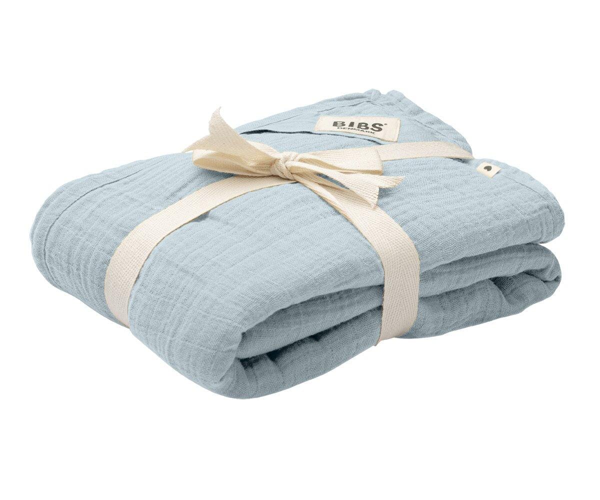 Musselina swaddle baby blue BIBS Doudou Bibs