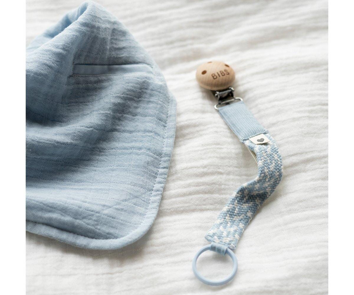Babete bandana baby blue BIBS Babete Bibs
