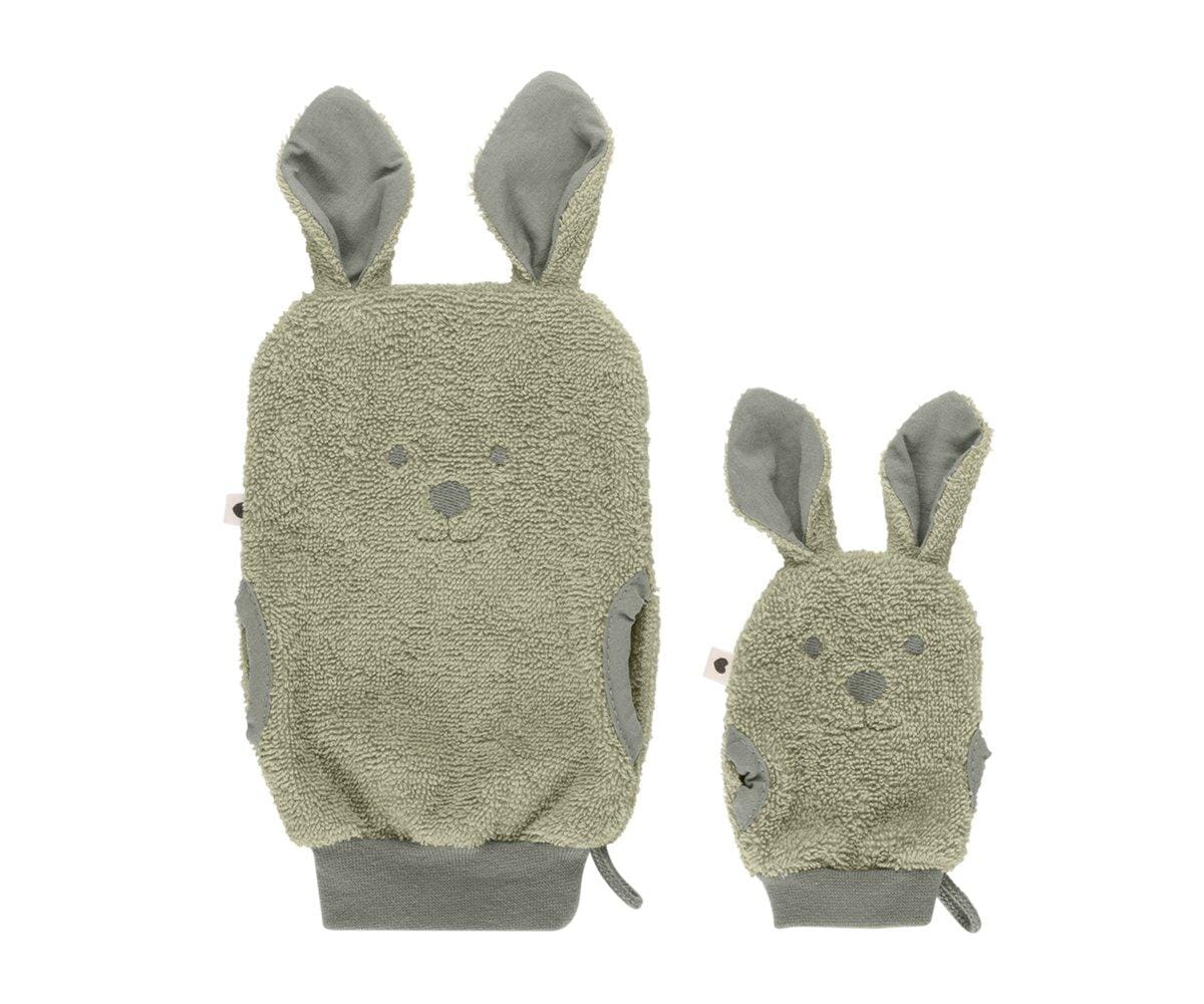 2 luvas de banho sage BIBS Towel BIBS