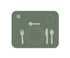 Individual aprendizagem olive dinnerware Noui Noui