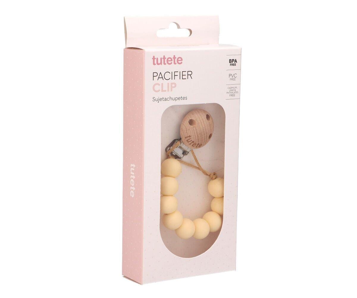 Porta chupeta silicone pure lemon clip tutete