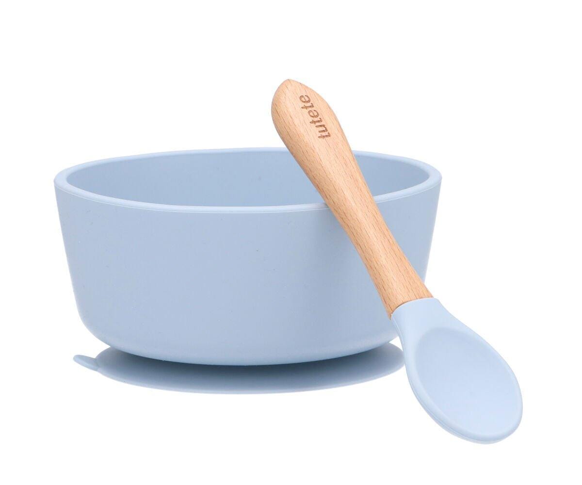 Taça com ventosa + colher sky meal tutete