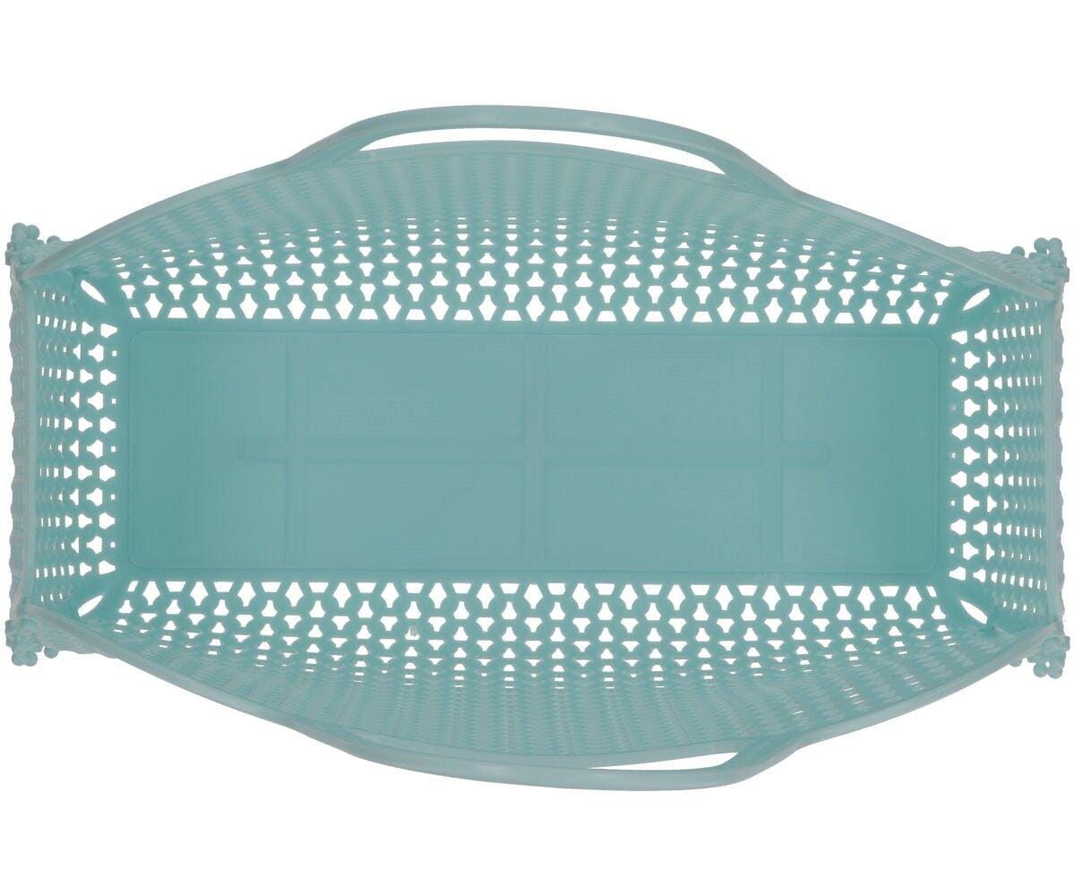 Bolsa plástico retro vintage aqua Bag Monneka