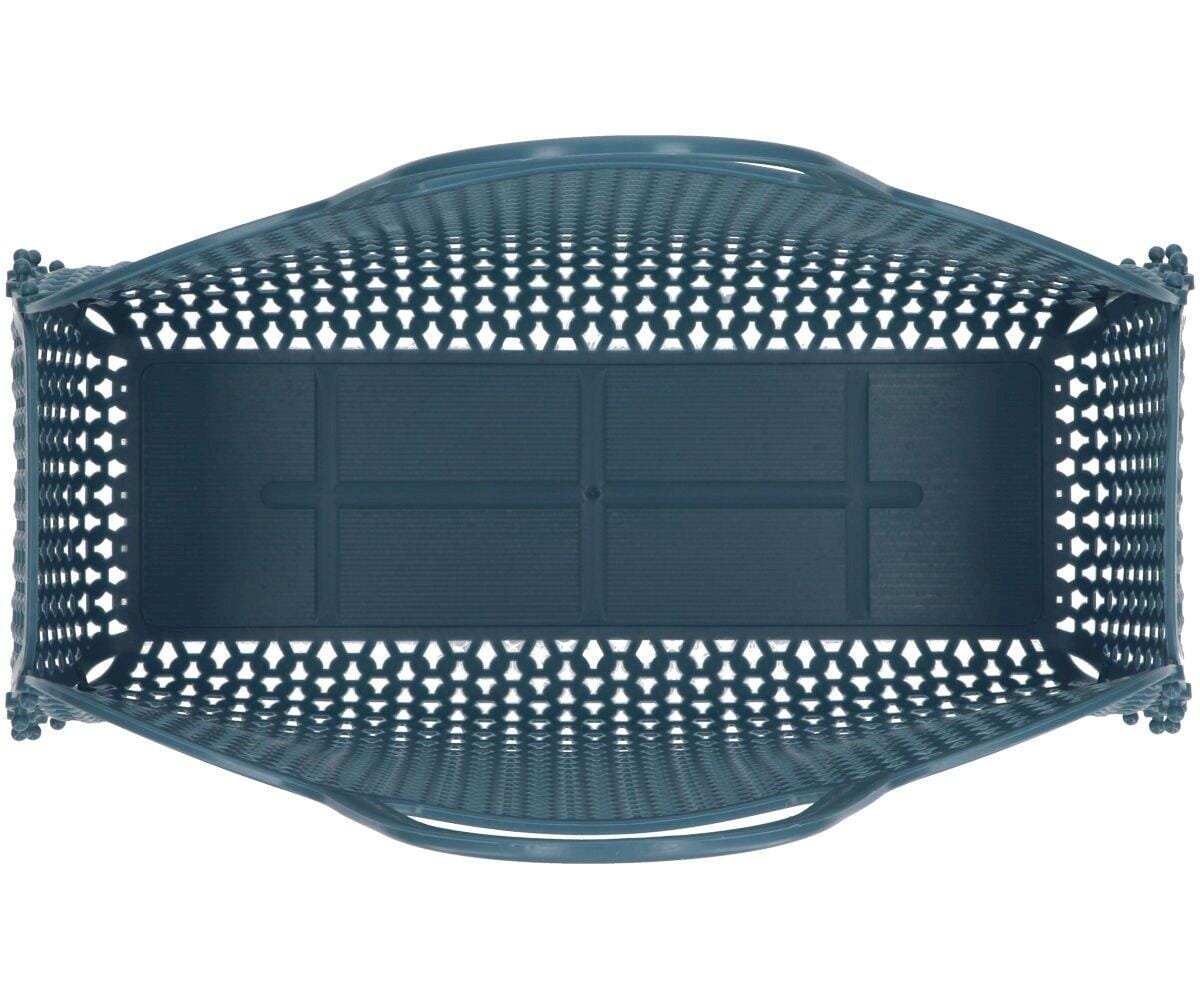 Bolsa plástico retro vintage teal Bag Monneka