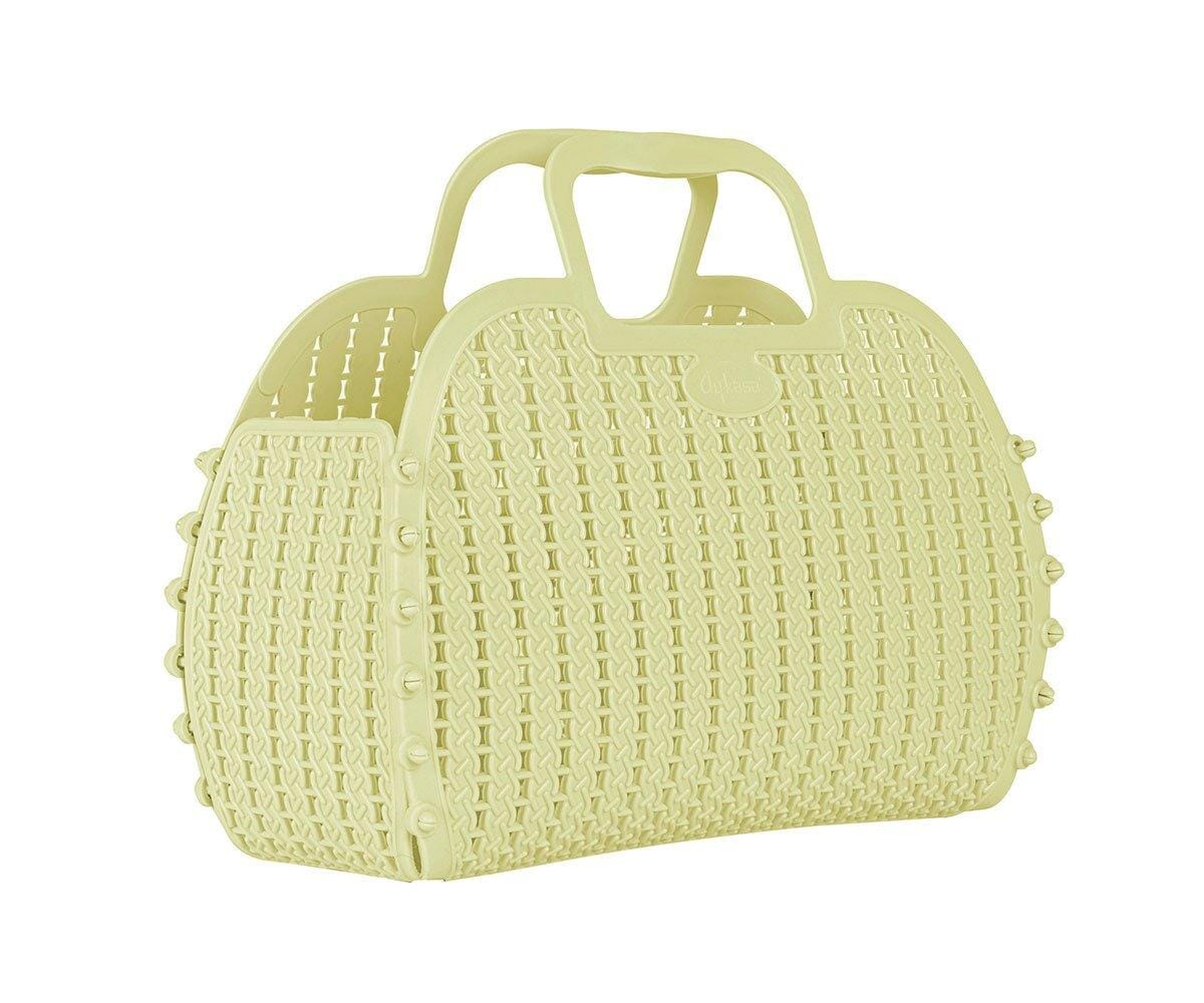 Bolsa plástico retro lime Beach Lillemor