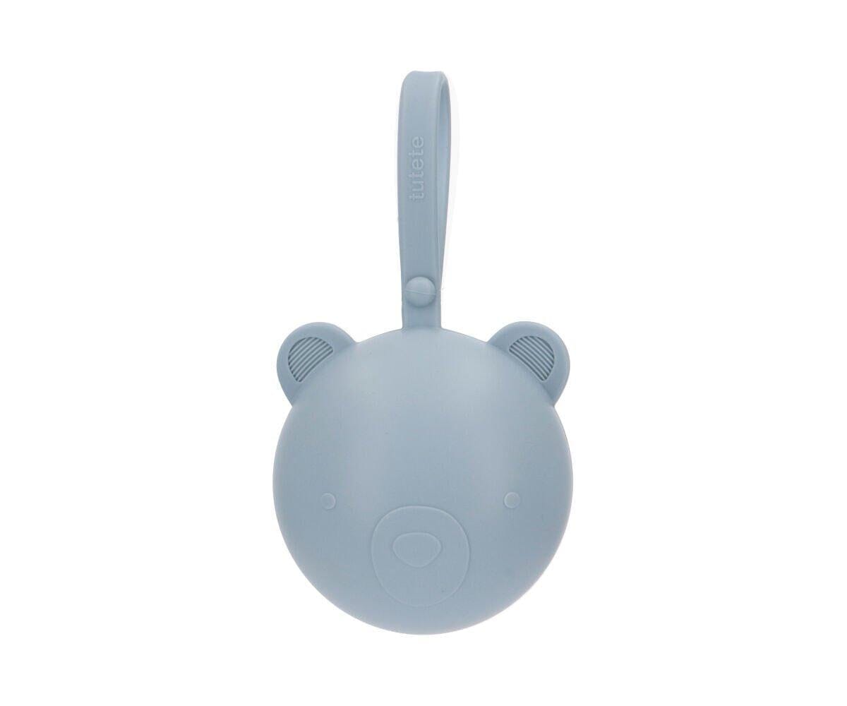 Caixa p/ guardar chupetas silicone bear sky case tutete