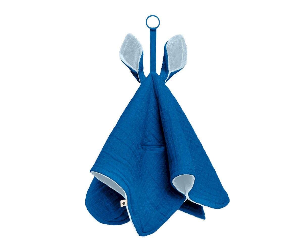 Doudou canguru cornflower Doudou Bibs