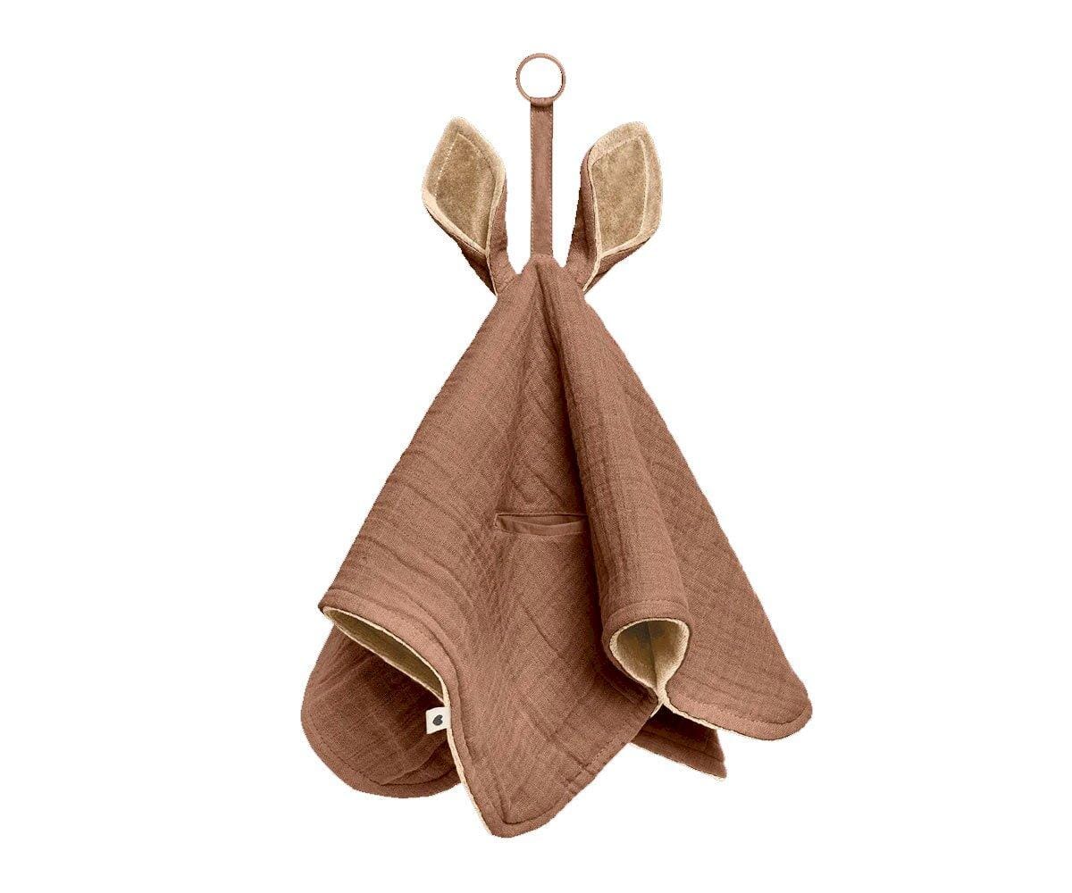 Doudou canguru dark oak Doudou Bibs