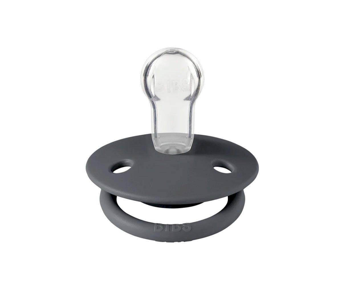 2 chupetas BIBS De Lux sand | iron Bibs