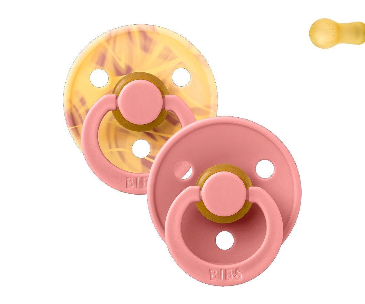 2 chupetas BIBS Colour tie dye sunset Bibs