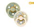 2 chupetas BIBS x Liberty Colour Eloise | sage mix Bibs