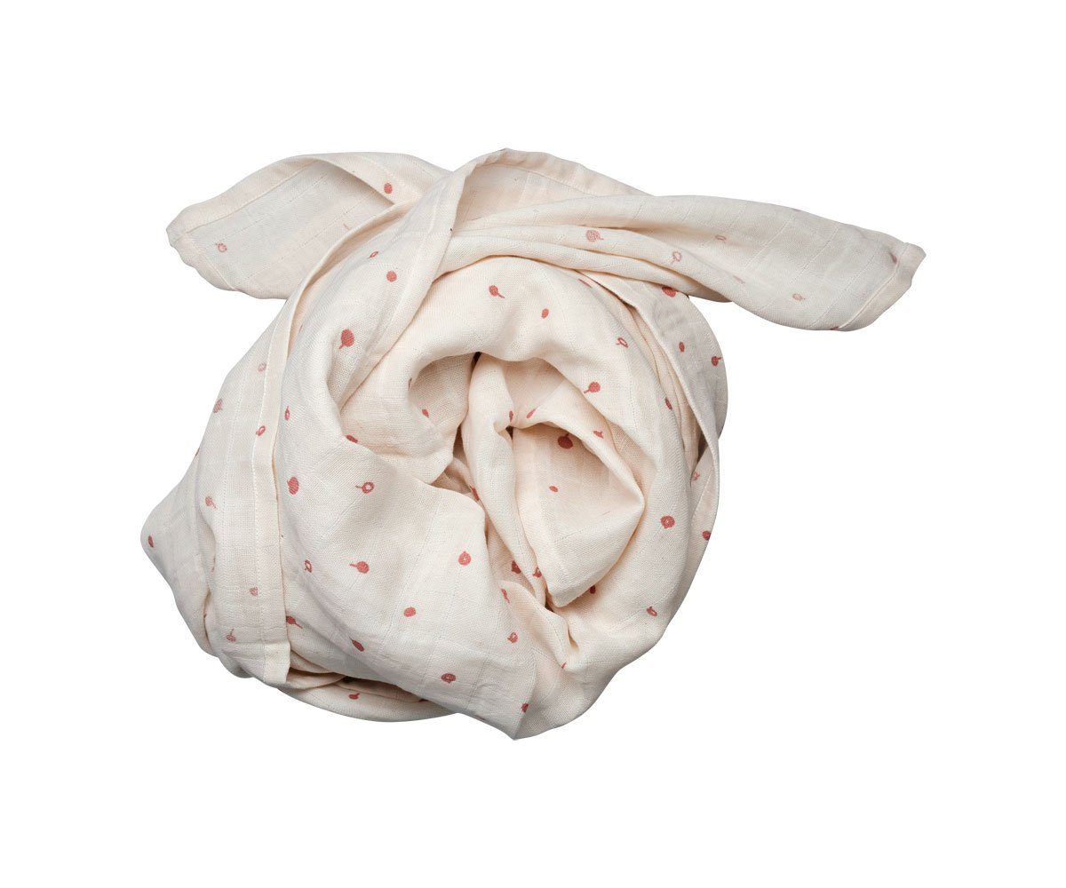 2 Pack - muslin swaddle wild berry Fabelab muslin Fabelab