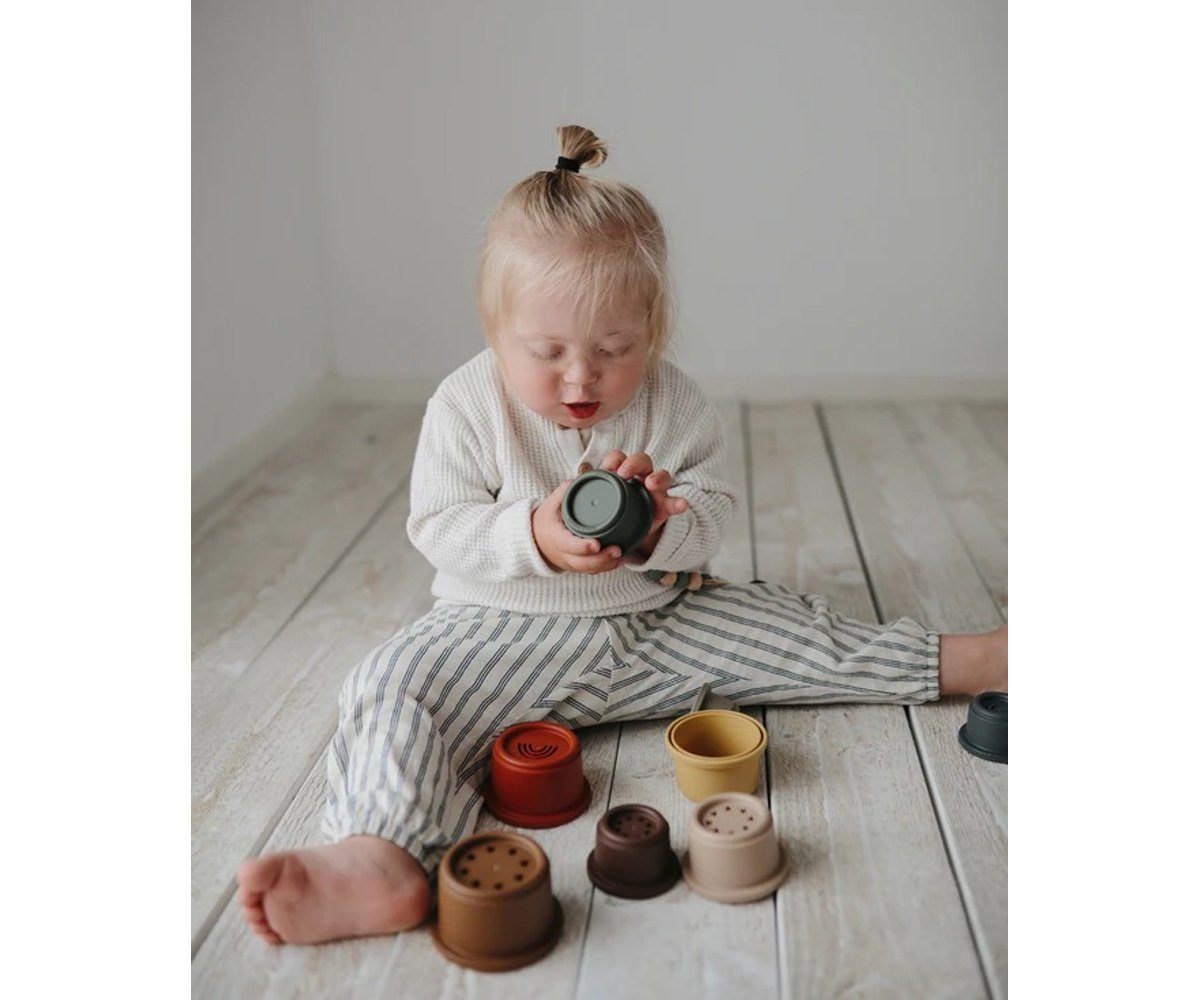 Stacking cups toy (retro) mushie Toys mushie
