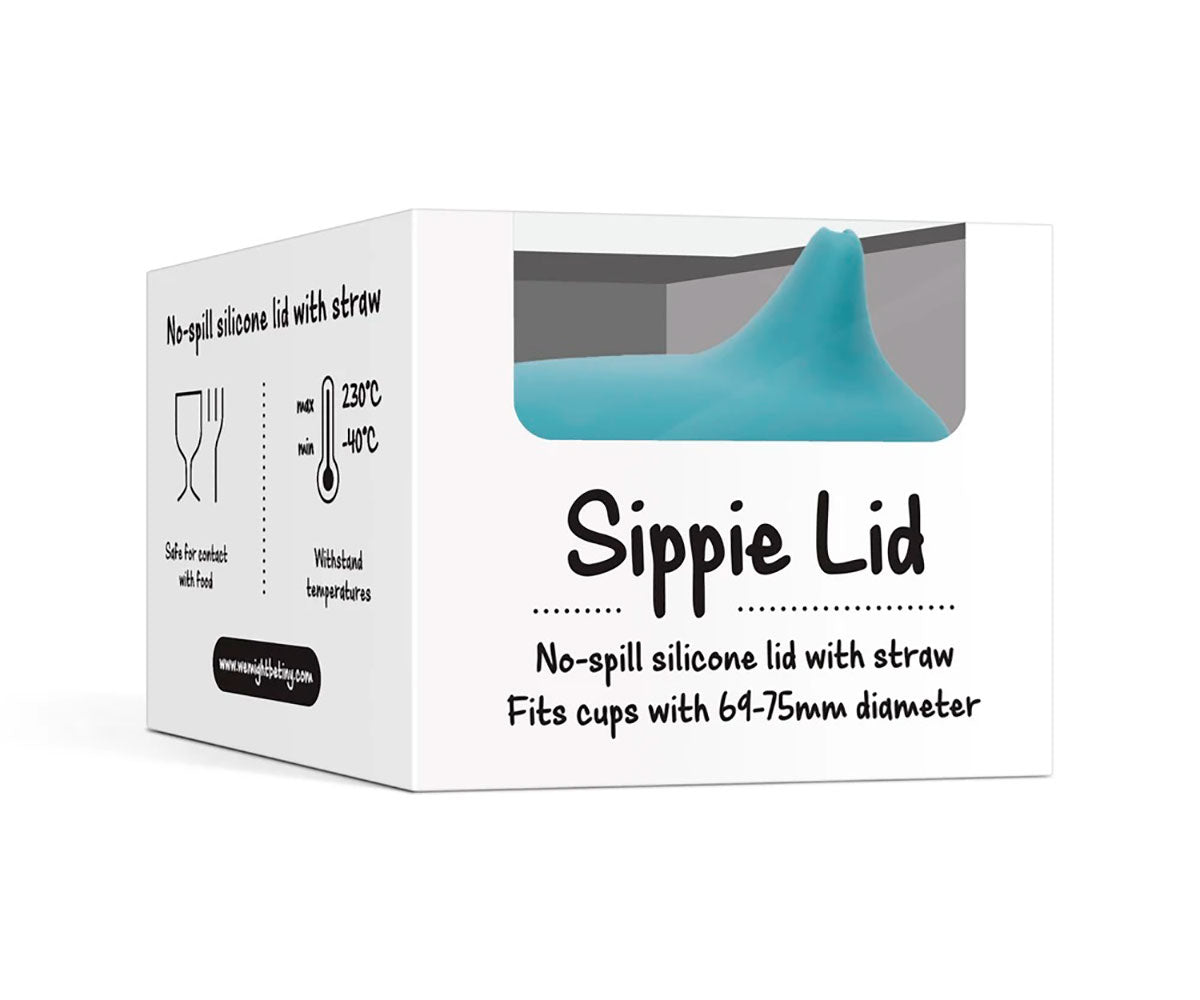 Sippie lid (+mini straw) dusk blue Dinnerware we might be tiny