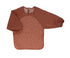 Babete com mangas brown dots Babete tutete