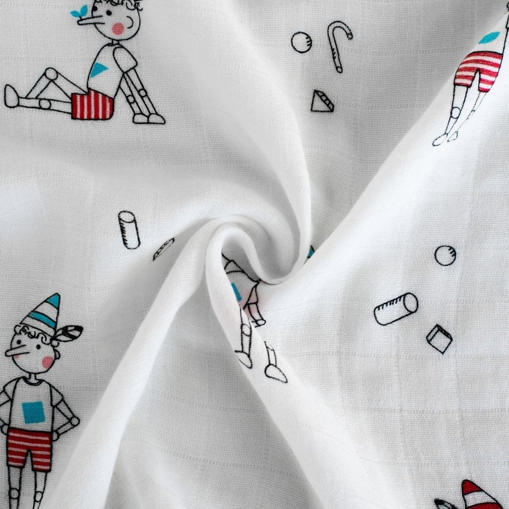 Musselina swaddle 120 cm Pinóquio Muslin Love mom
