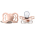 Bibs supreme pacifier silicone +6M blush Pacifier Bibs