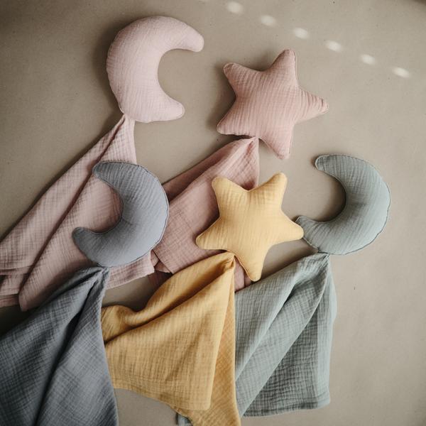 Mantinha doudou Lua tradewinds Muslin mushie