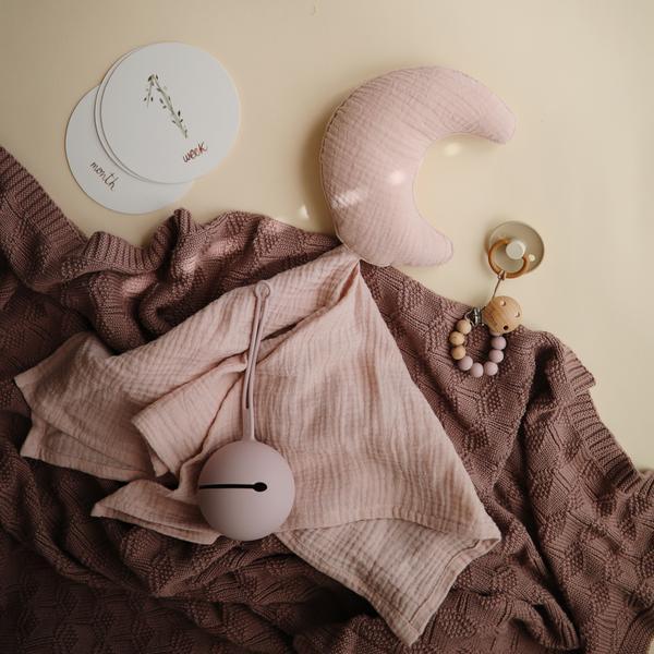 Mantinha doudou Lua Primrose Muslin mushie