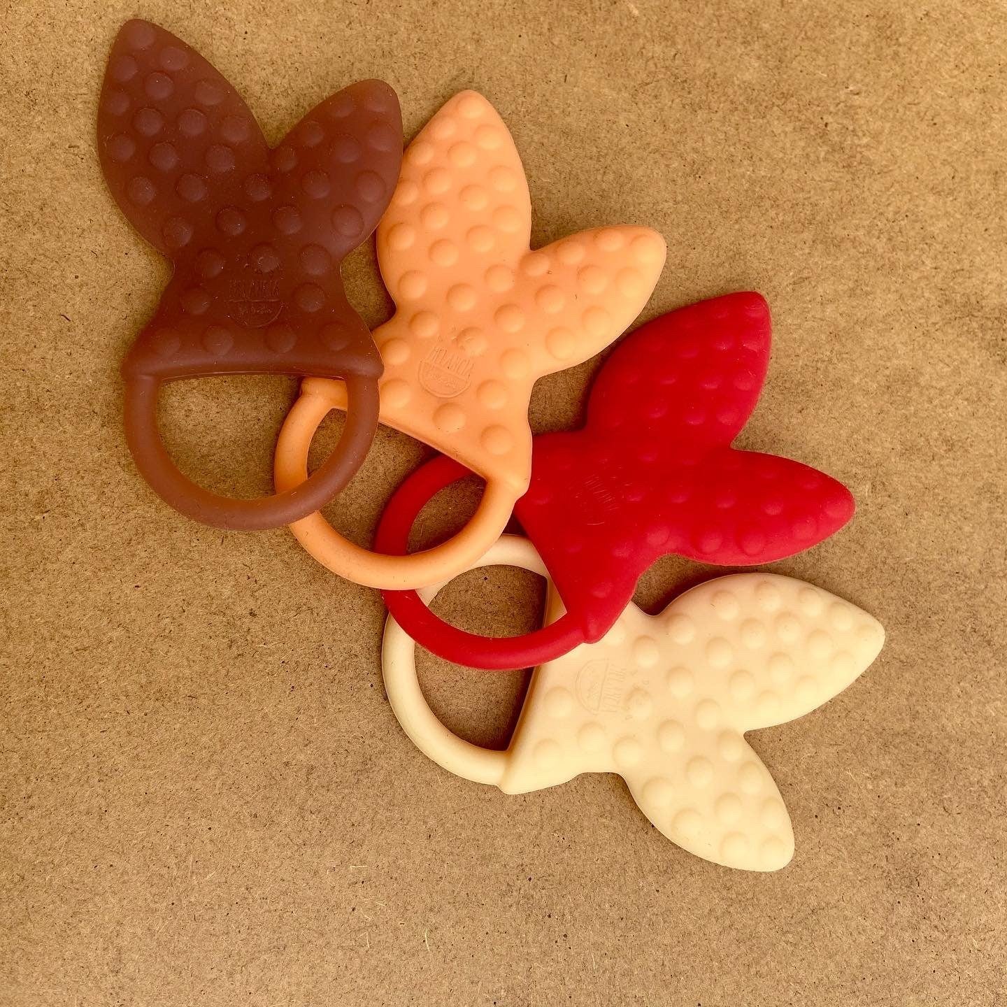 Teether bunny ears - PICK YOUR COLOR toys Melancia