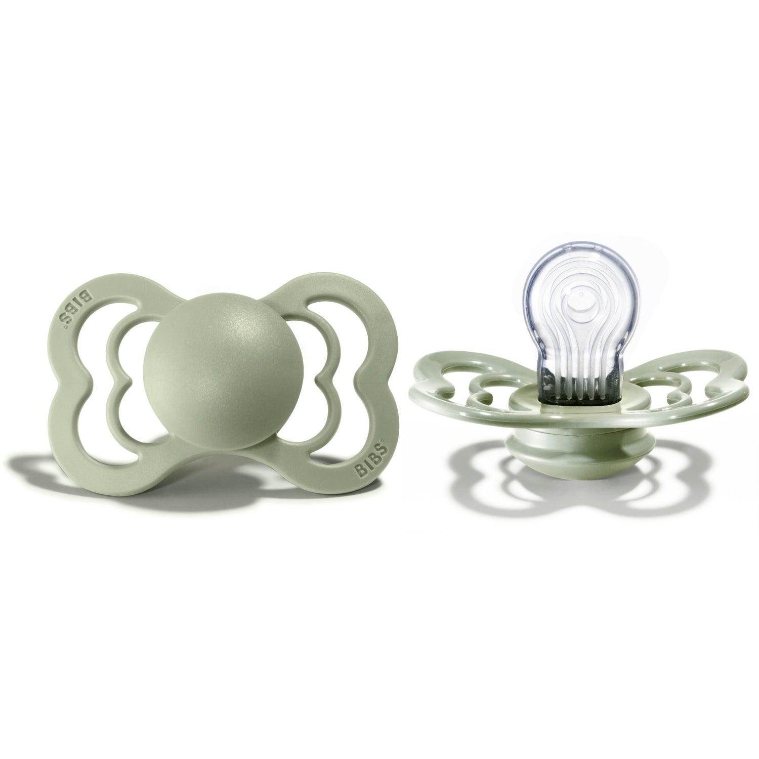 Bibs supreme pacifier silicone +6M sage Pacifier Bibs