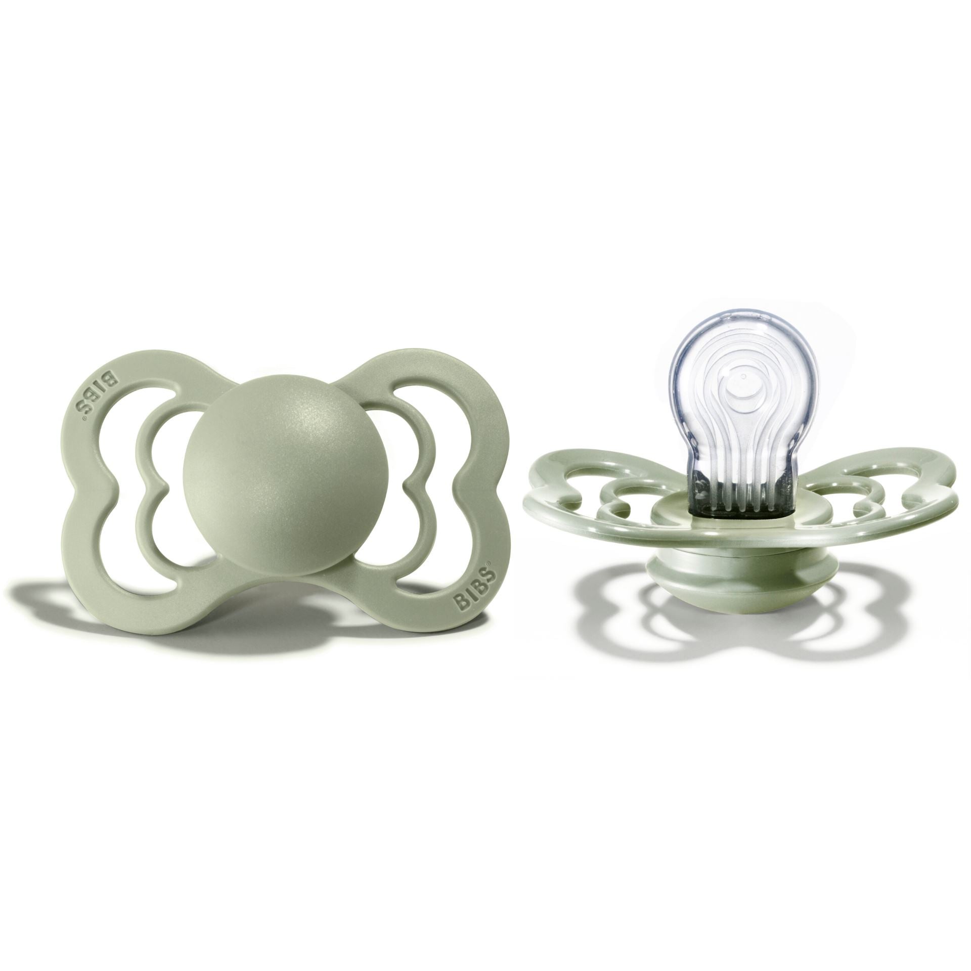 Bibs supreme pacifier silicone +6M sage Pacifier Bibs