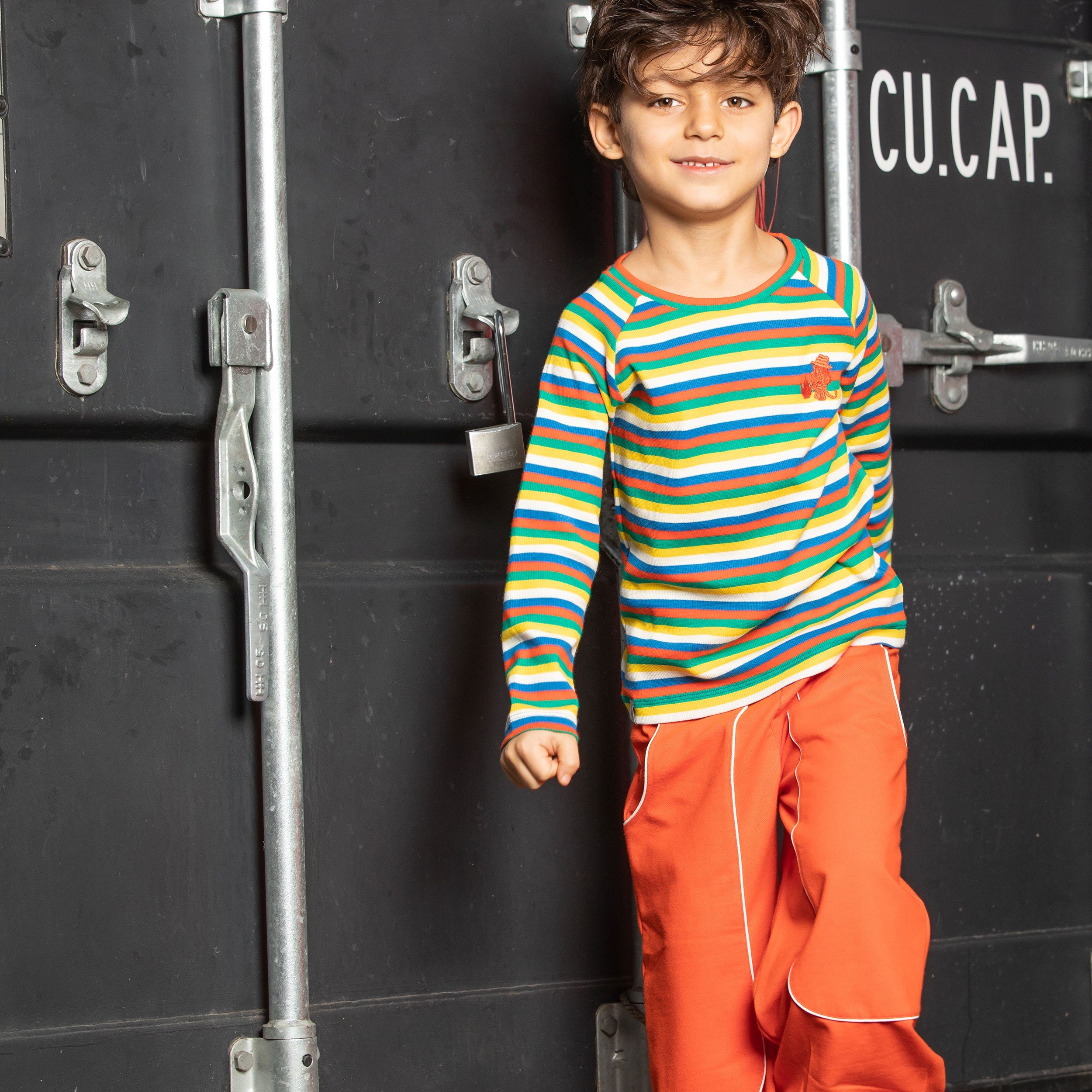 Hobo baggy pants spicy orange AlbaBaby Pants Alba of Denmark