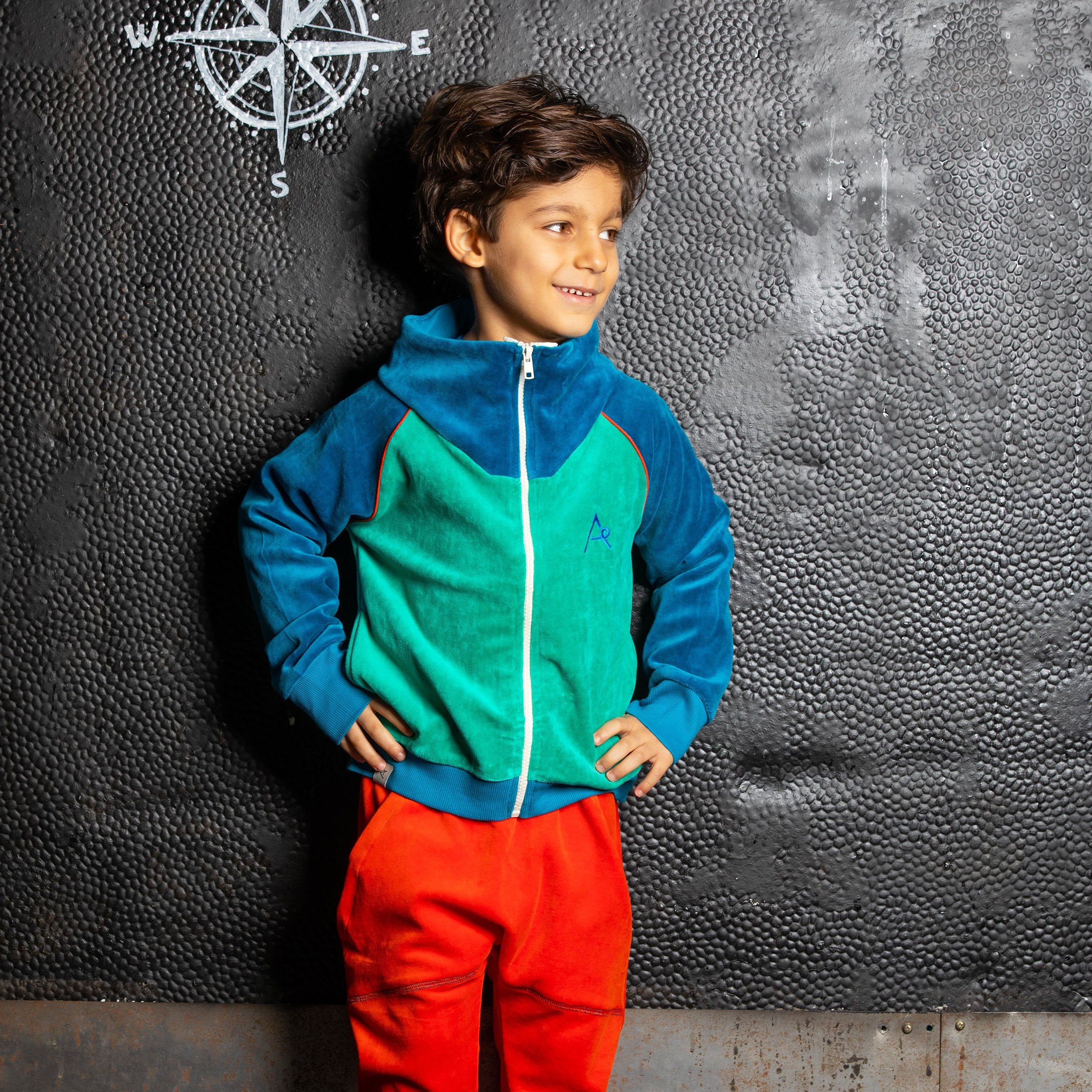 Classic everyday pants spicy orange AlbaBaby Pants Alba of Denmark