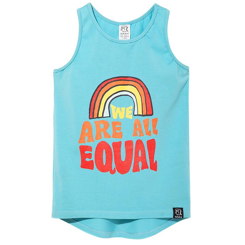 Tank top we are all equal Kukukid Tops Kukukid