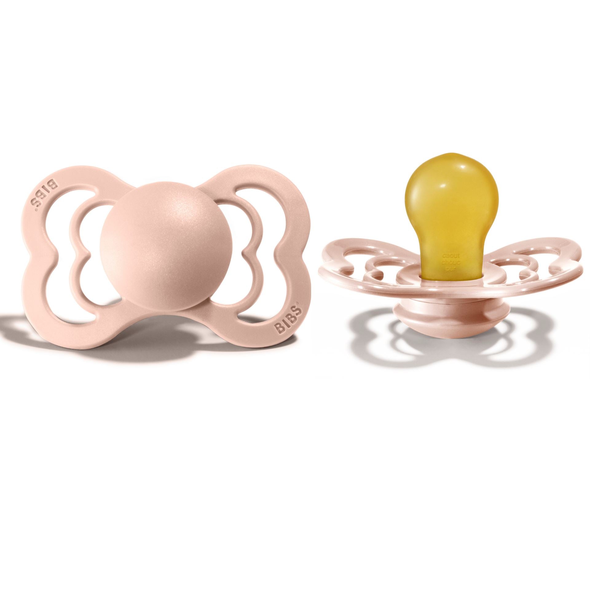 Bibs supreme pacifier latex +6M blush Pacifier Bibs