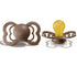 Bibs supreme pacifier latex +6M dark oak Pacifier Bibs