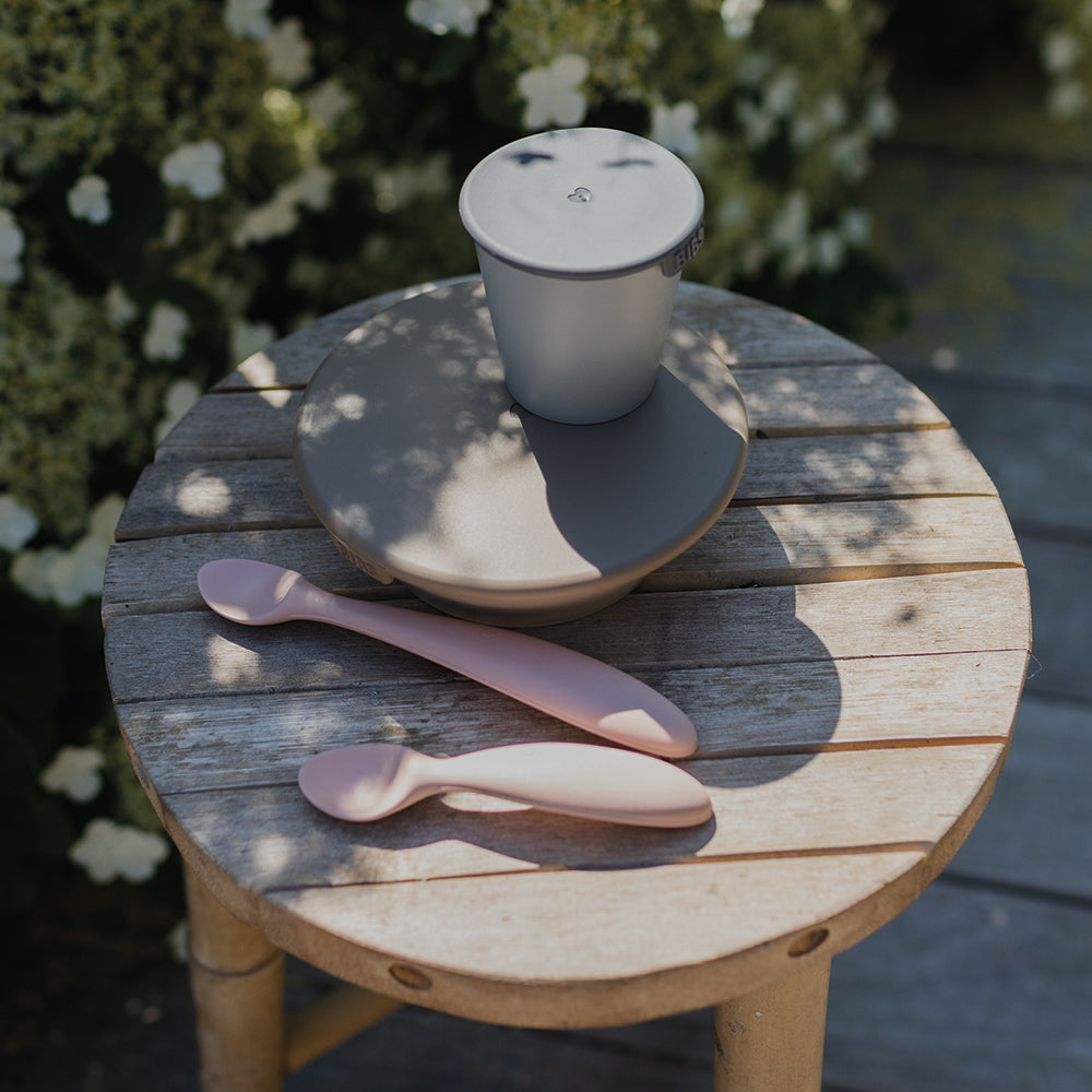 2 colheres BIBS sage dinnerware BIBS