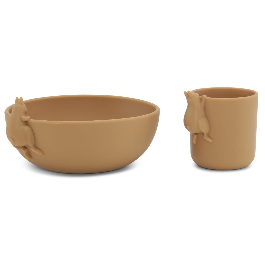 Taça e copo coelhinho almond meal Konges sløjd