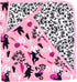 Organic jersey blanket harvest dance pink Paapii Blanket Paapii