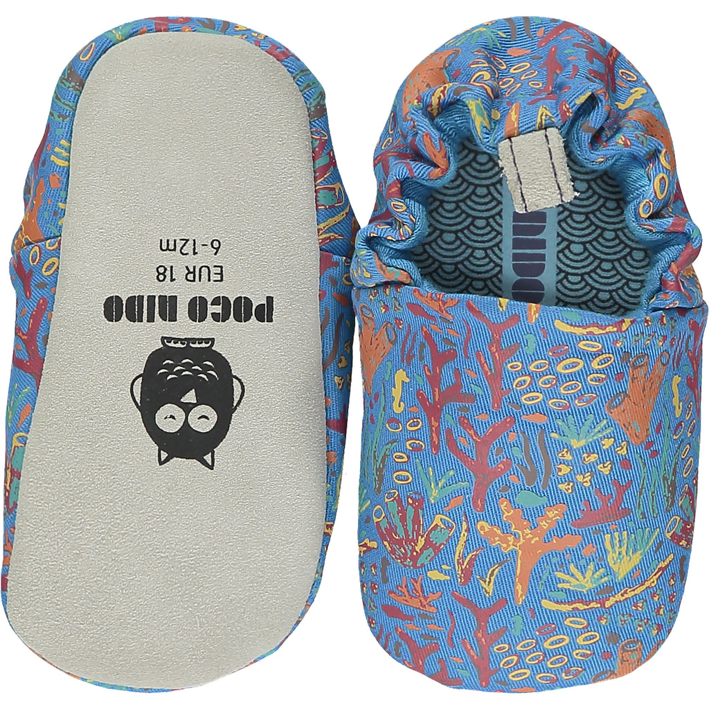 Barrier reef blue shoes Poco Nido Baby shoes Poco Nido