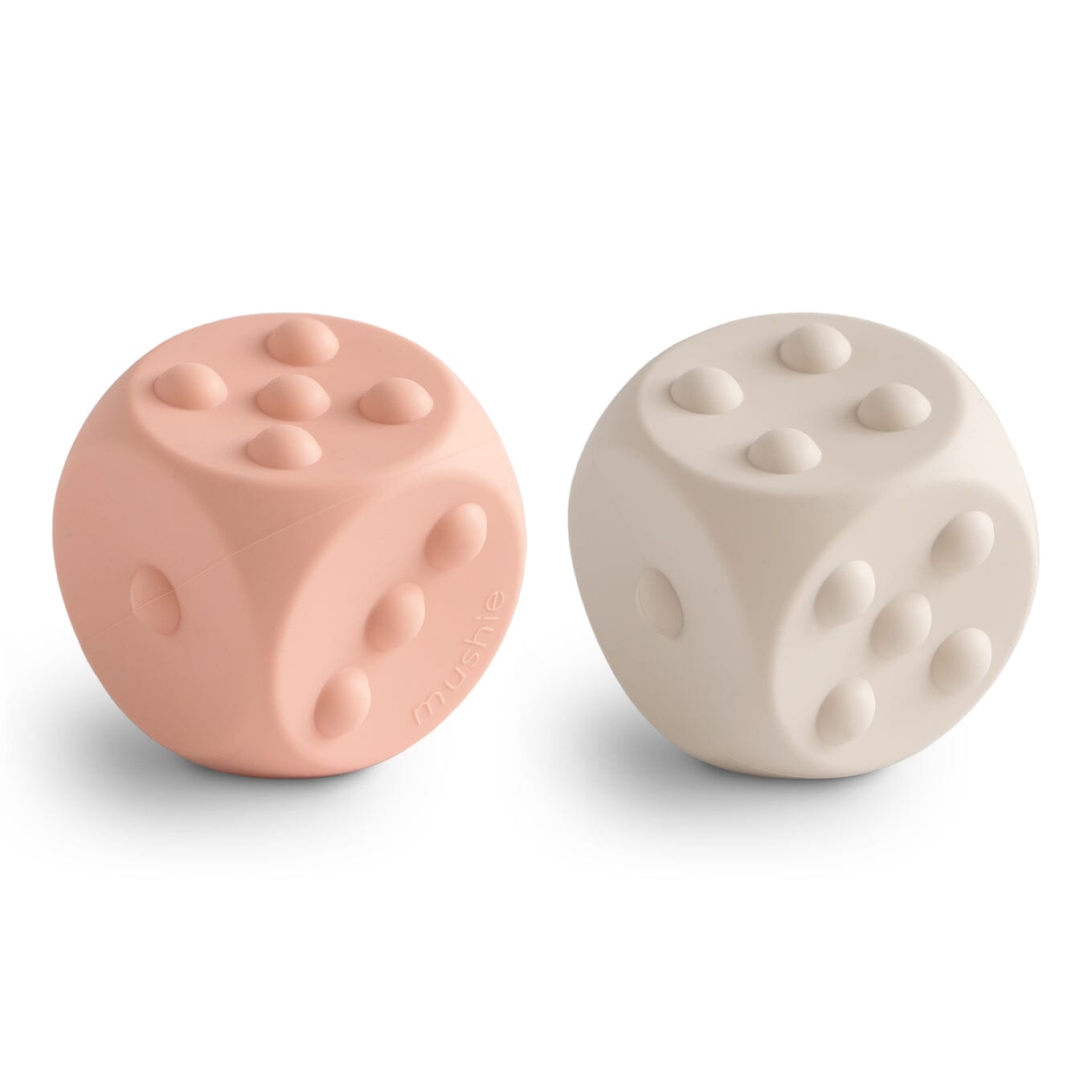 2 dados pop it blush | shifting sand Toys mushie