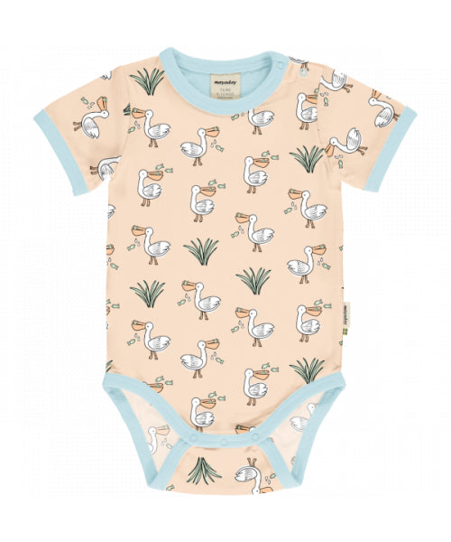 Body manga curta salty pelican Body Meyadey