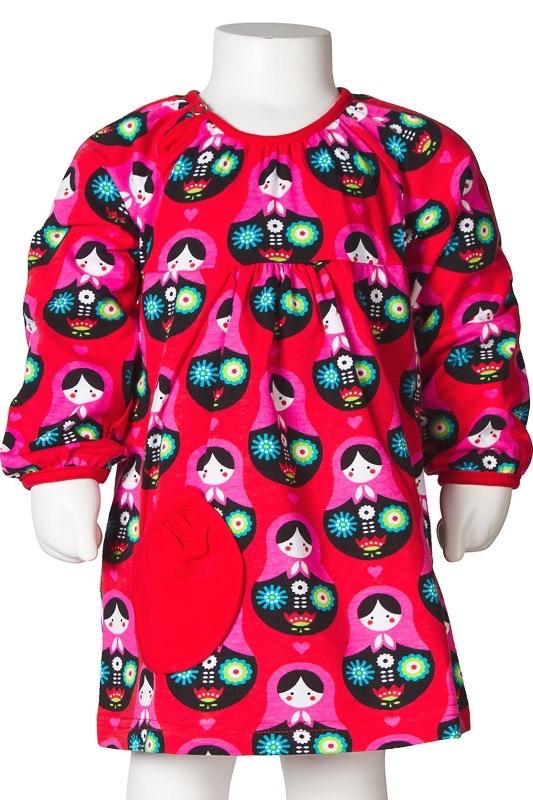 Puffy body dress matryoshka Dress JNY colourful kids