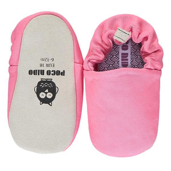 Bubblegum pink mini shoes Poco Nido Baby shoes Poco Nido