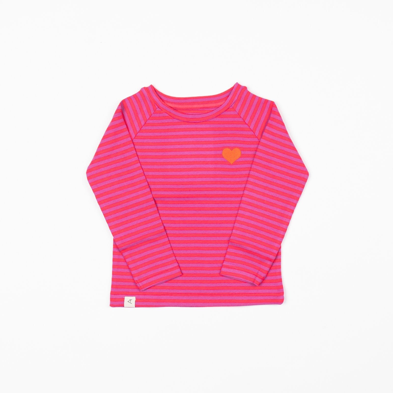 All you need tee Dahlia magic stripes AlbaBaby Tops Alba of Denmark