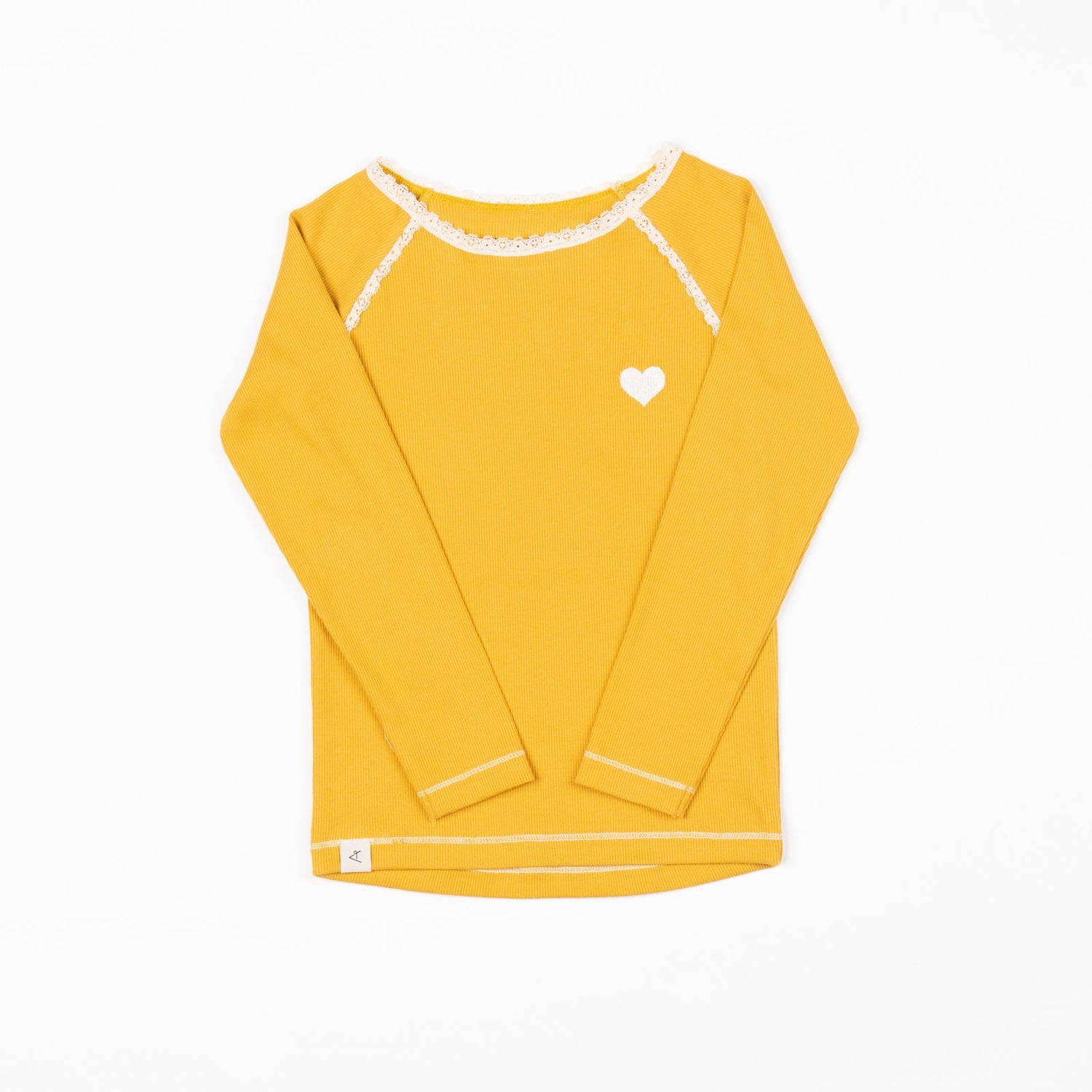 Ghita blouse bright gold AlbaBaby Tops Alba of Denmark