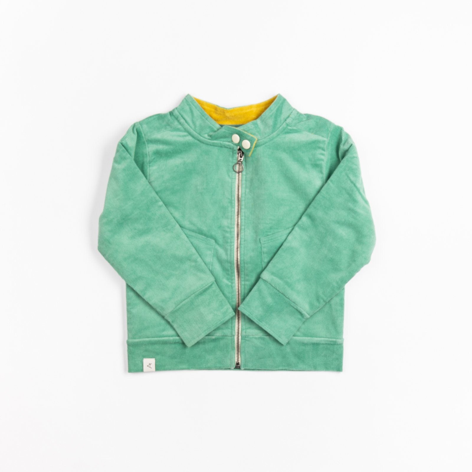 Go bike jacket creme de menthe AlbaBaby Jackets Alba of Denmark