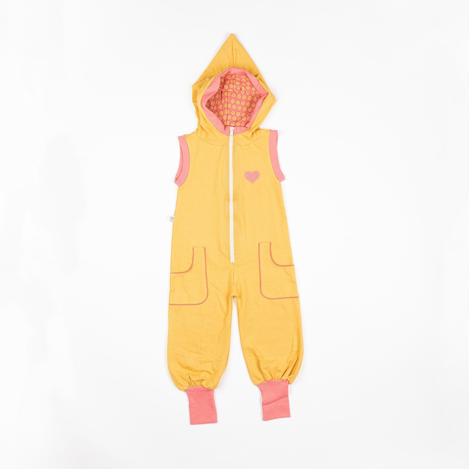 Mio jumpsuit bright gold AlbaBaby Playsuit Alba of Denmark